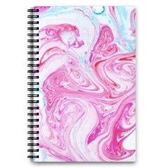 Marbling Art Print 5 5  X 8 5  Notebook by kaleidomarblingart