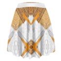 Abstract African Pattern High Waist Skirt View2