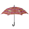 Earth Boho Print Hook Handle Umbrellas (Large) View3