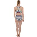 Bohemian Colorful Pattern B Racer Back Bikini Set View2