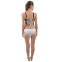 Bohemian Colorful Pattern B Wrap Around Bikini Top View2