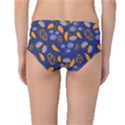 Folk floral art pattern. Flowers abstract surface design. Seamless pattern Mid-Waist Bikini Bottoms View2