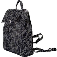 Neon Geometric Pattern Design Buckle Everyday Backpack by dflcprintsclothing