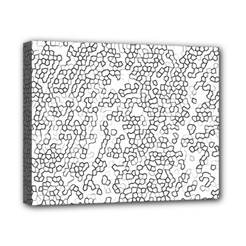 Neon Geometric Pattern Design 2 Canvas 10  X 8  (stretched) by dflcprintsclothing