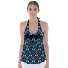 Mermaid Scales Babydoll Tankini Top by MRNStudios
