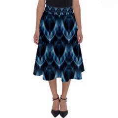Mermaid Scales Perfect Length Midi Skirt by MRNStudios