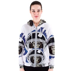Spacemonkey Women s Zipper Hoodie by goljakoff