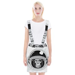 Spacemonkey Braces Suspender Skirt by goljakoff