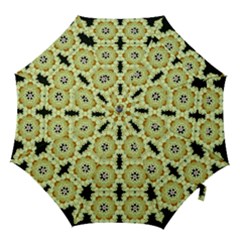 Summer Sun Flower Power Over The Florals In Peace Pattern Hook Handle Umbrellas (small) by pepitasart