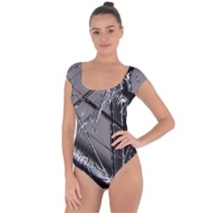 Ag Cobwebs Short Sleeve Leotard  by MRNStudios