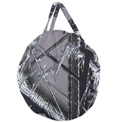 Ag Cobwebs Giant Round Zipper Tote by MRNStudios