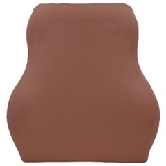 Blast-off Bronze Brown Car Seat Velour Cushion  by FabChoice