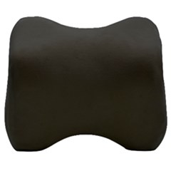 Beluga Grey Velour Head Support Cushion by FabChoice
