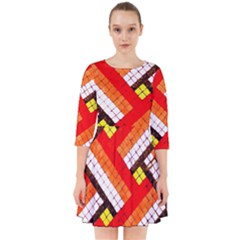 Pop Art Mosaic Smock Dress by essentialimage365