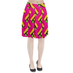 Pop Art Mosaic Pleated Skirt by essentialimage365