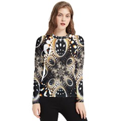 Fractal Jewerly Women s Long Sleeve Rash Guard by Sparkle