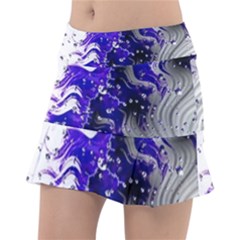 Fractal Lava Classic Tennis Skirt by Sparkle