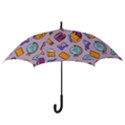 Back To School And Schools Out Kids Pattern Hook Handle Umbrellas (Large) View3