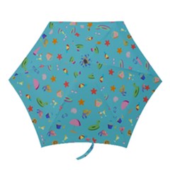 Summer  Beach  The Sun Mini Folding Umbrellas by SychEva
