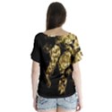 Bud Gilt  V-Neck Flutter Sleeve Top View2