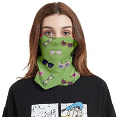 Sunglasses Funny Face Covering Bandana (two Sides) by SychEva