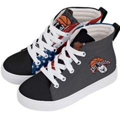 Basketball Kid s Hi-top Skate Sneakers by Infinities