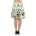 Folk flowers art pattern Floral  surface design  Seamless pattern Chiffon Wrap Front Skirt View2