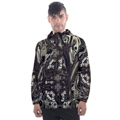 Honey Glazed Cross Men s Front Pocket Pullover Windbreaker by MRNStudios
