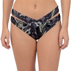 Honey Glazed Cross Double Strap Halter Bikini Bottom by MRNStudios