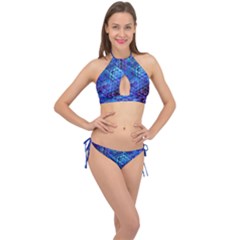 Zzzap! Cross Front Halter Bikini Set by MRNStudios