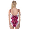 Diagonal Magenta Bouquet Camisole Leotard  View2