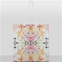 Painted Web Repeats Full Print Rope Handle Tote (Large) View2