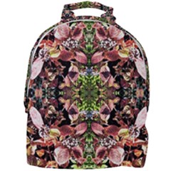 Shrubs Repeats Mini Full Print Backpack by kaleidomarblingart