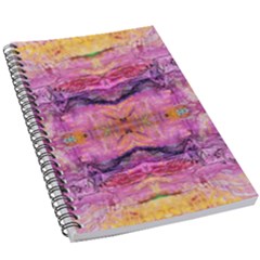 Magenta Kaleidoscope 5 5  X 8 5  Notebook by kaleidomarblingart
