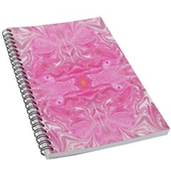 Pink Marbling 5 5  X 8 5  Notebook by kaleidomarblingart