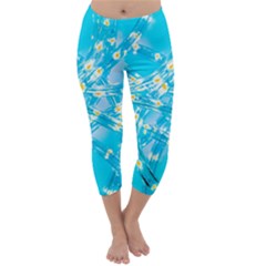Pop Art Neuro Light Capri Winter Leggings  by essentialimage365