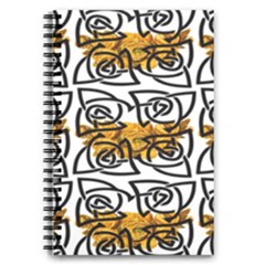 Digital Flowers 5 5  X 8 5  Notebook by Sparkle