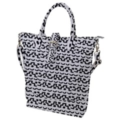 Blockify Buckle Top Tote Bag by Sparkle