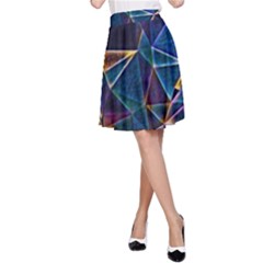 Broken Bubbles A-line Skirt by MRNStudios