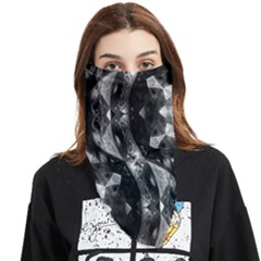 Gemini Mandala Face Covering Bandana (triangle) by MRNStudios