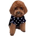 1950 Black White Dots Dog T-Shirt View1