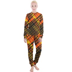 Root Humanity Orange Yellow And Black Women s Lounge Set by WetdryvacsLair