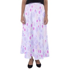 Flower Bomb 5 Flared Maxi Skirt by PatternFactory