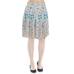 Flower Bomb 2 Pleated Skirt by PatternFactory