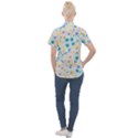 Flower Bomb 2 Women s Short Sleeve Pocket Shirt View2