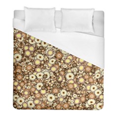 Flower Bomb 3b Duvet Cover (full/ Double Size) by PatternFactory