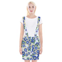 Flower Bomb 7 Braces Suspender Skirt by PatternFactory