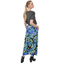 Flower Bomb  9 Velour Split Maxi Skirt View2