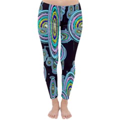 Concentric Circles A Classic Winter Leggings by PatternFactory