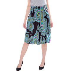 Concentric Circles A Midi Beach Skirt by PatternFactory